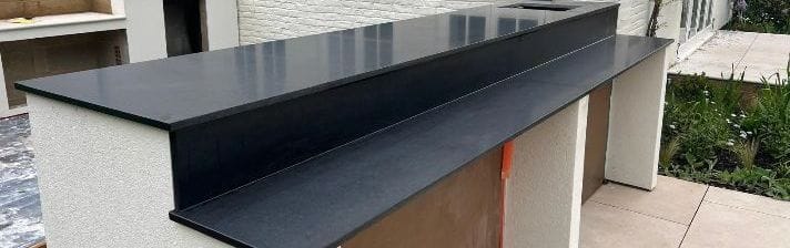 Granite outdoor counter and bar top
